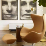 El Sillón Egg de Arne Jacobsen: Elegancia y Comodidad en el Diseño de Muebles Vintage